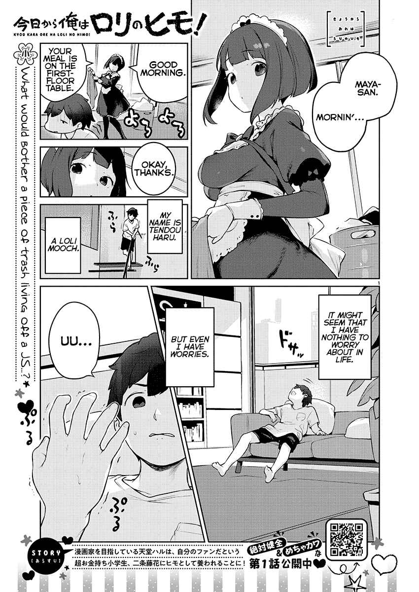 Kyou Kara Ore wa Loli no Himo! Chapter 6 - Page 2