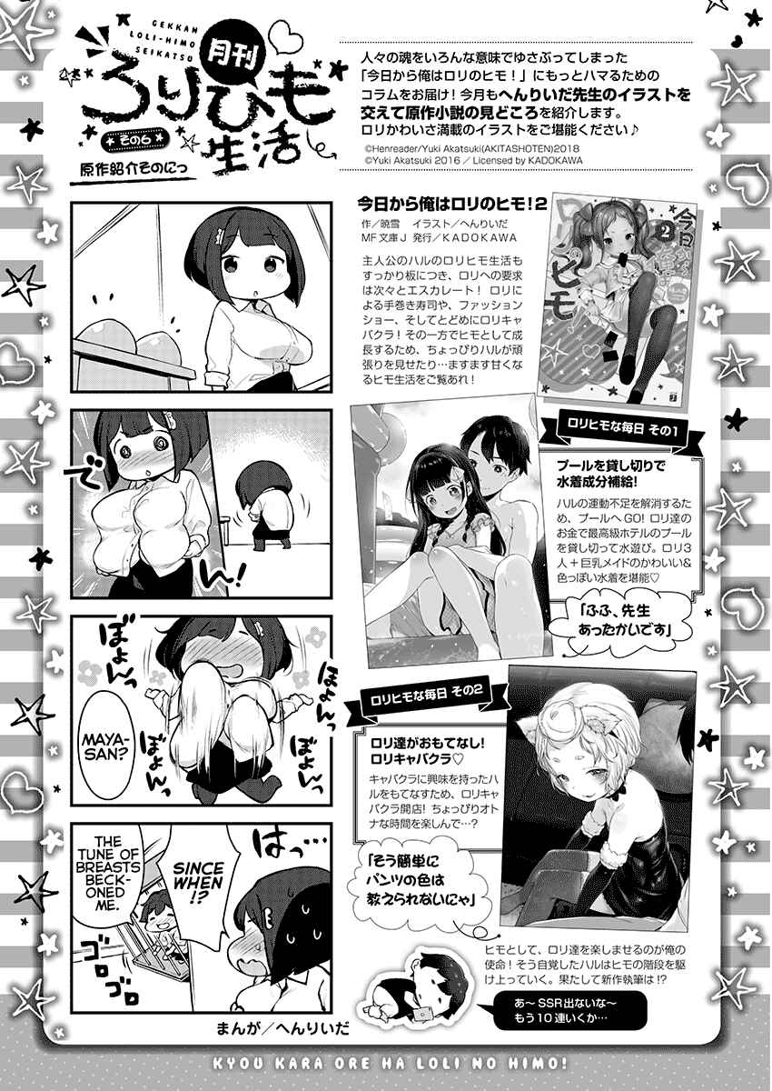 Kyou Kara Ore wa Loli no Himo! Chapter 6 - Page 25
