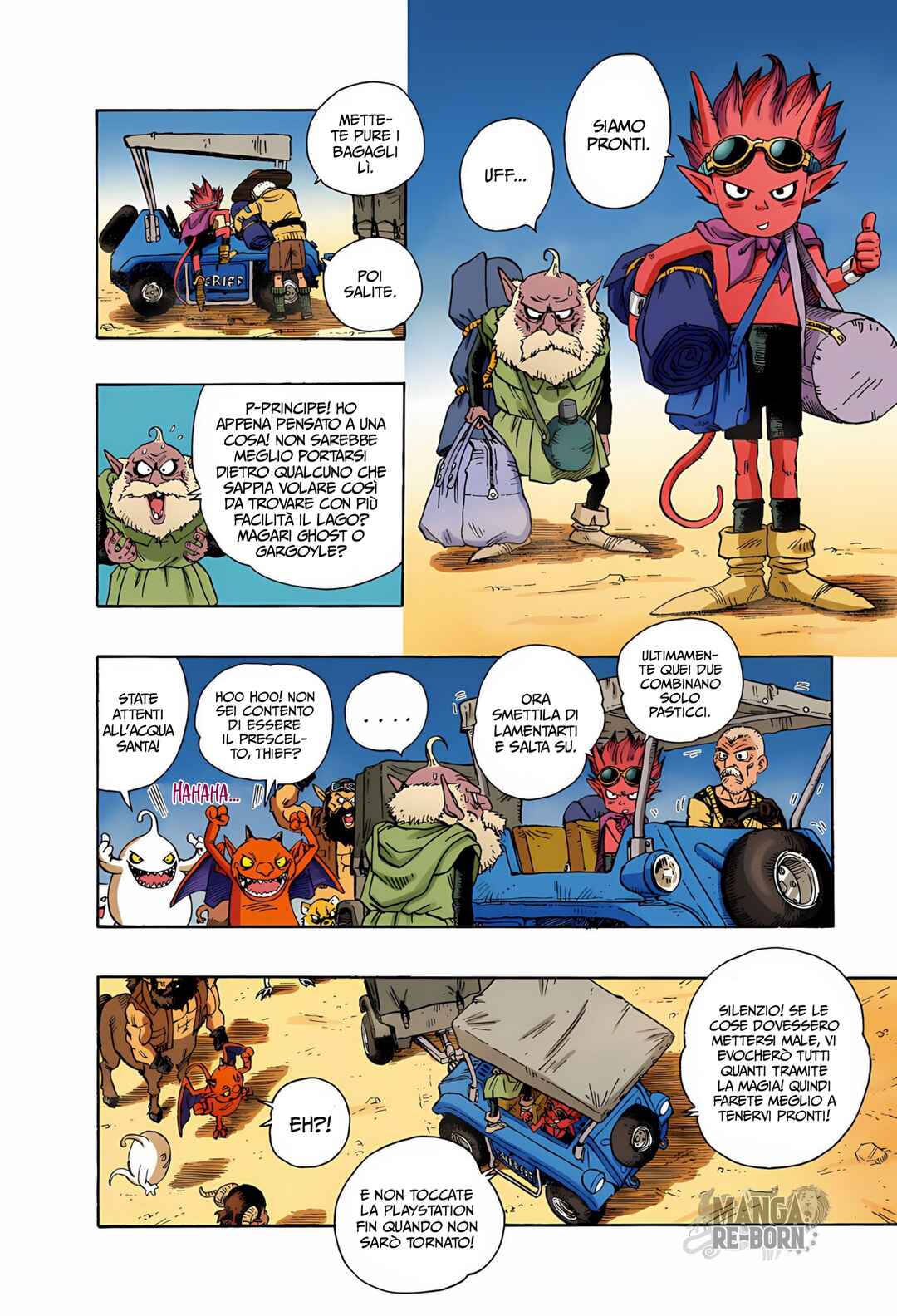 SandLand (Official Colored) Chapter 1 - Page 25