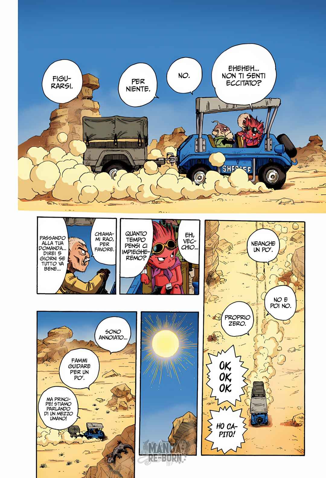 SandLand (Official Colored) Chapter 1 - Page 27