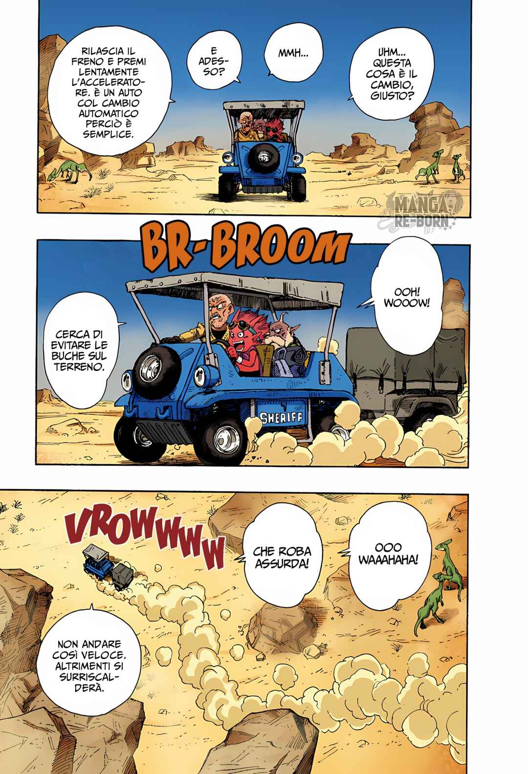 SandLand (Official Colored) Chapter 1 - Page 28