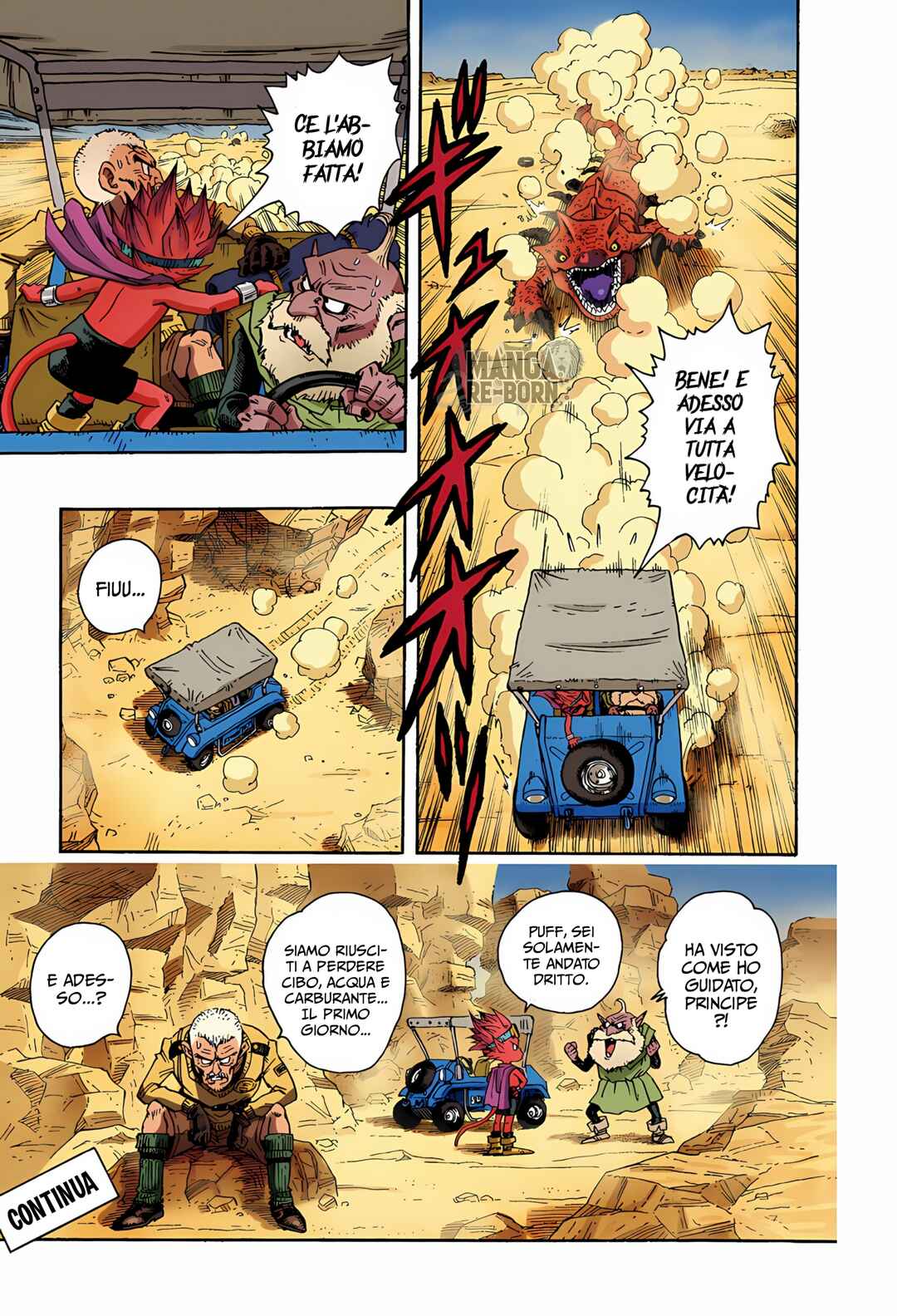 SandLand (Official Colored) Chapter 1 - Page 34