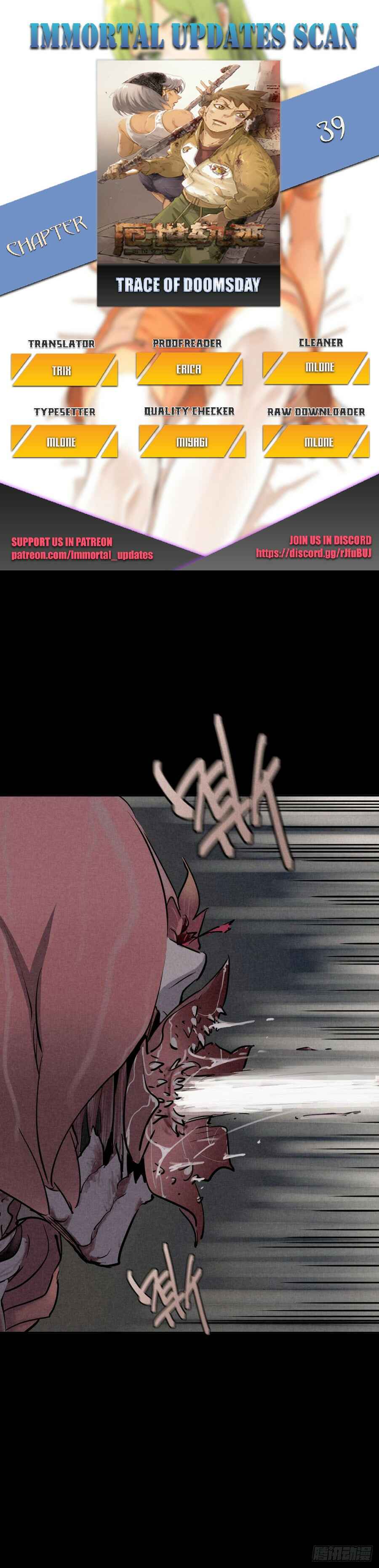 Trace of Doomsday Chapter 39 - Page 1