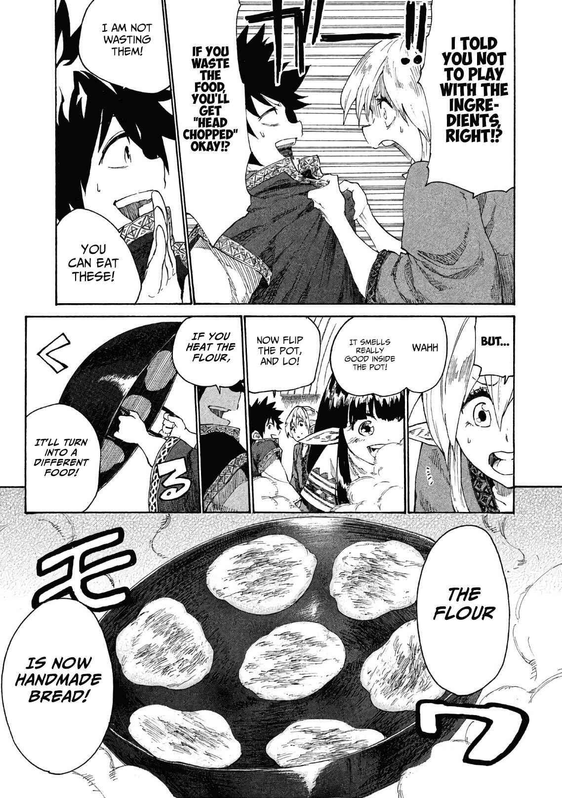 Mazumeshi Elf to Yuuboku gurashi Chapter 2 - Page 36