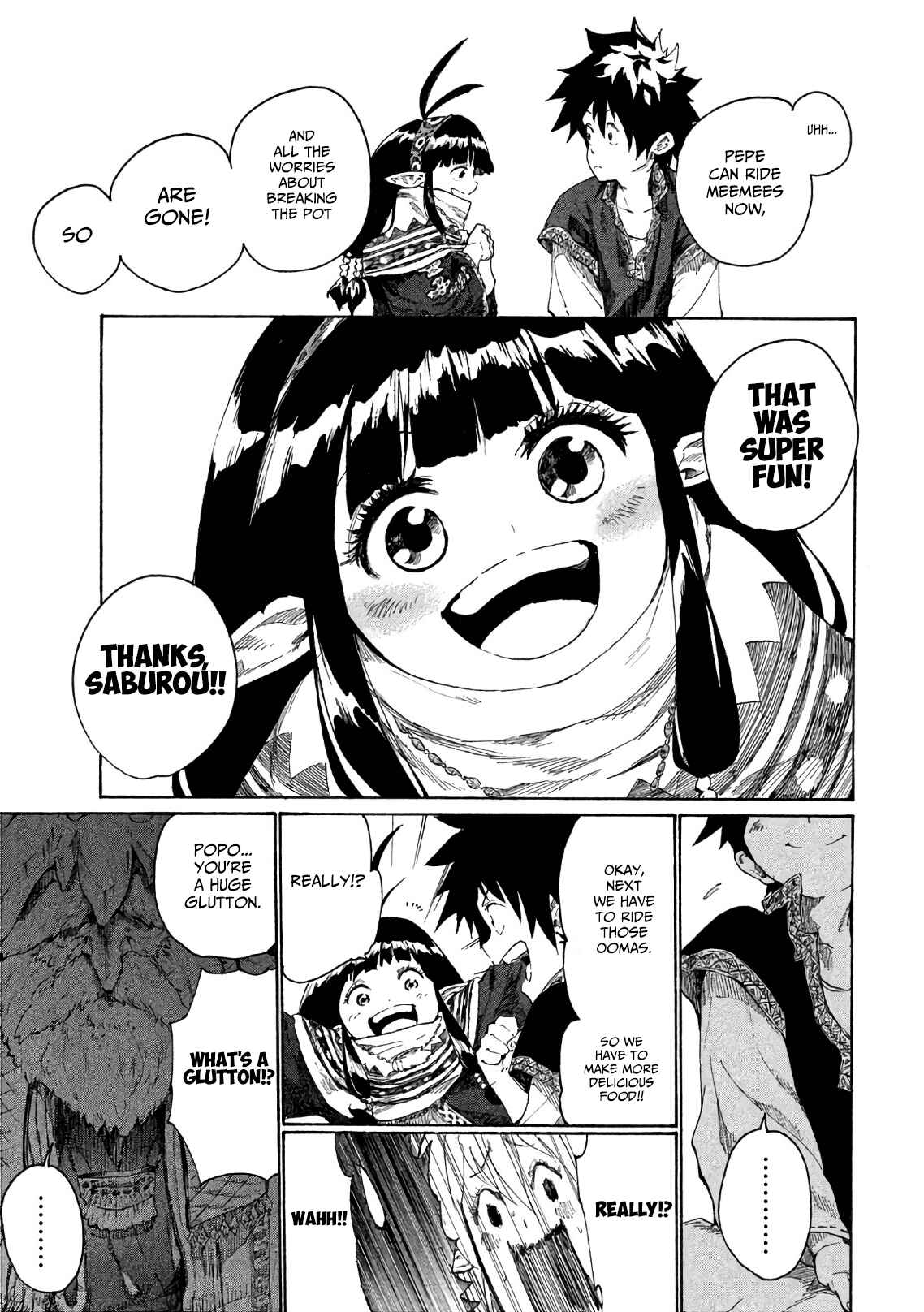 Mazumeshi Elf to Yuuboku gurashi Chapter 2 - Page 40