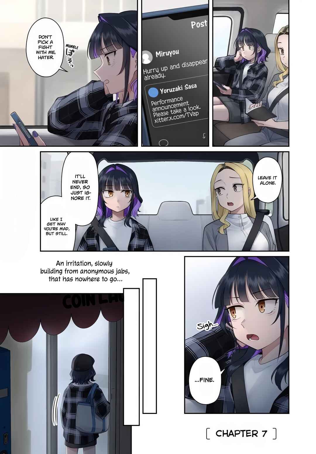 Kon'ya Coin Laundry de Aimashou Chapter 7 - Page 1
