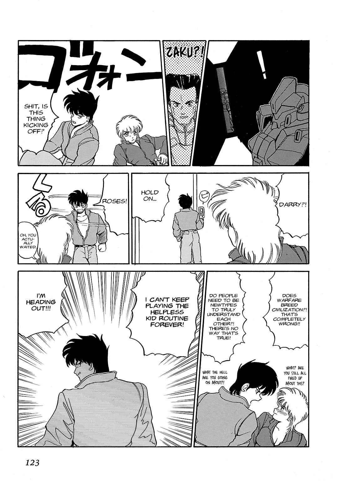 Under the Gundam: Double-Fake Chapter ? - Page 120
