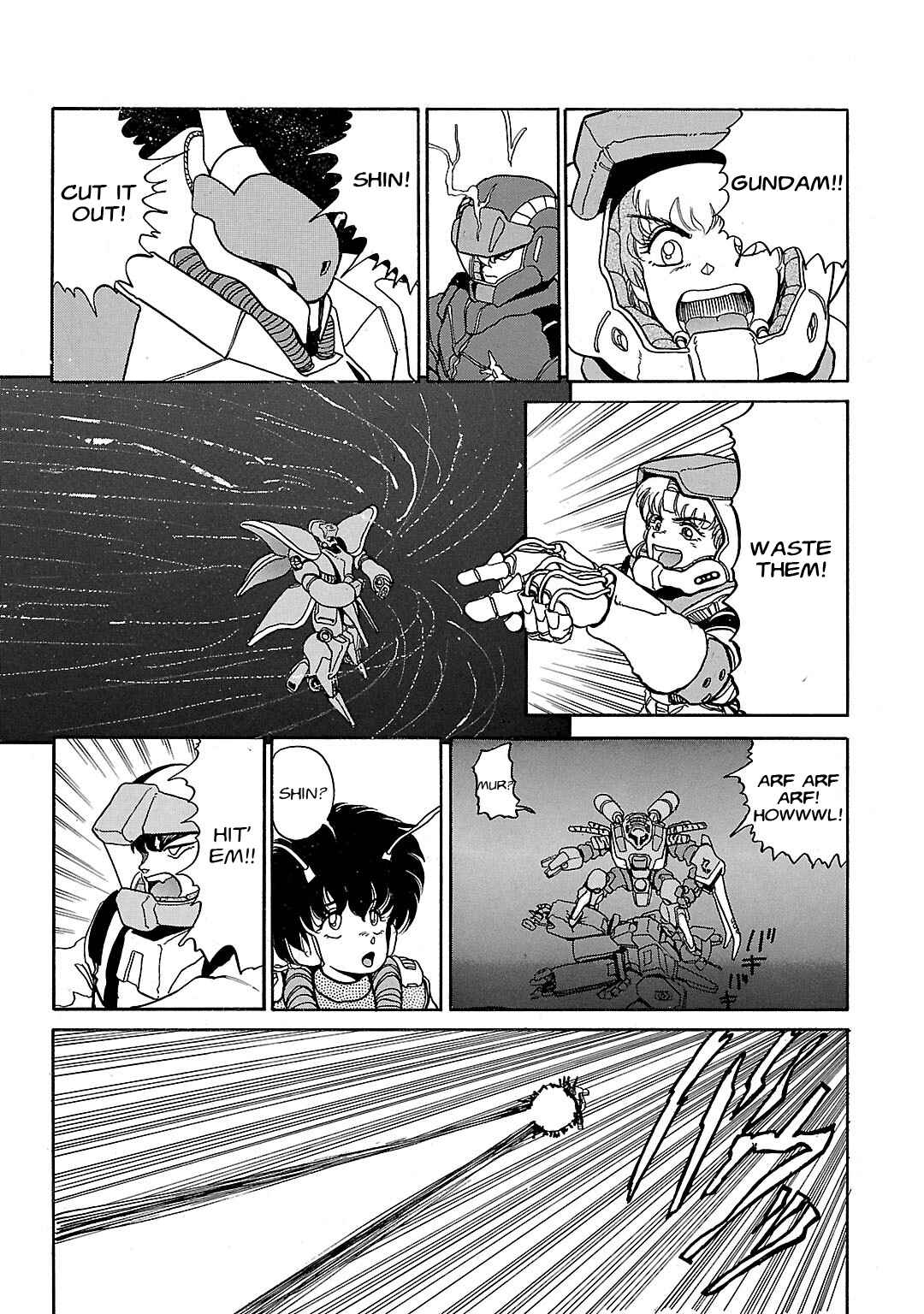 Under the Gundam: Double-Fake Chapter ? - Page 134