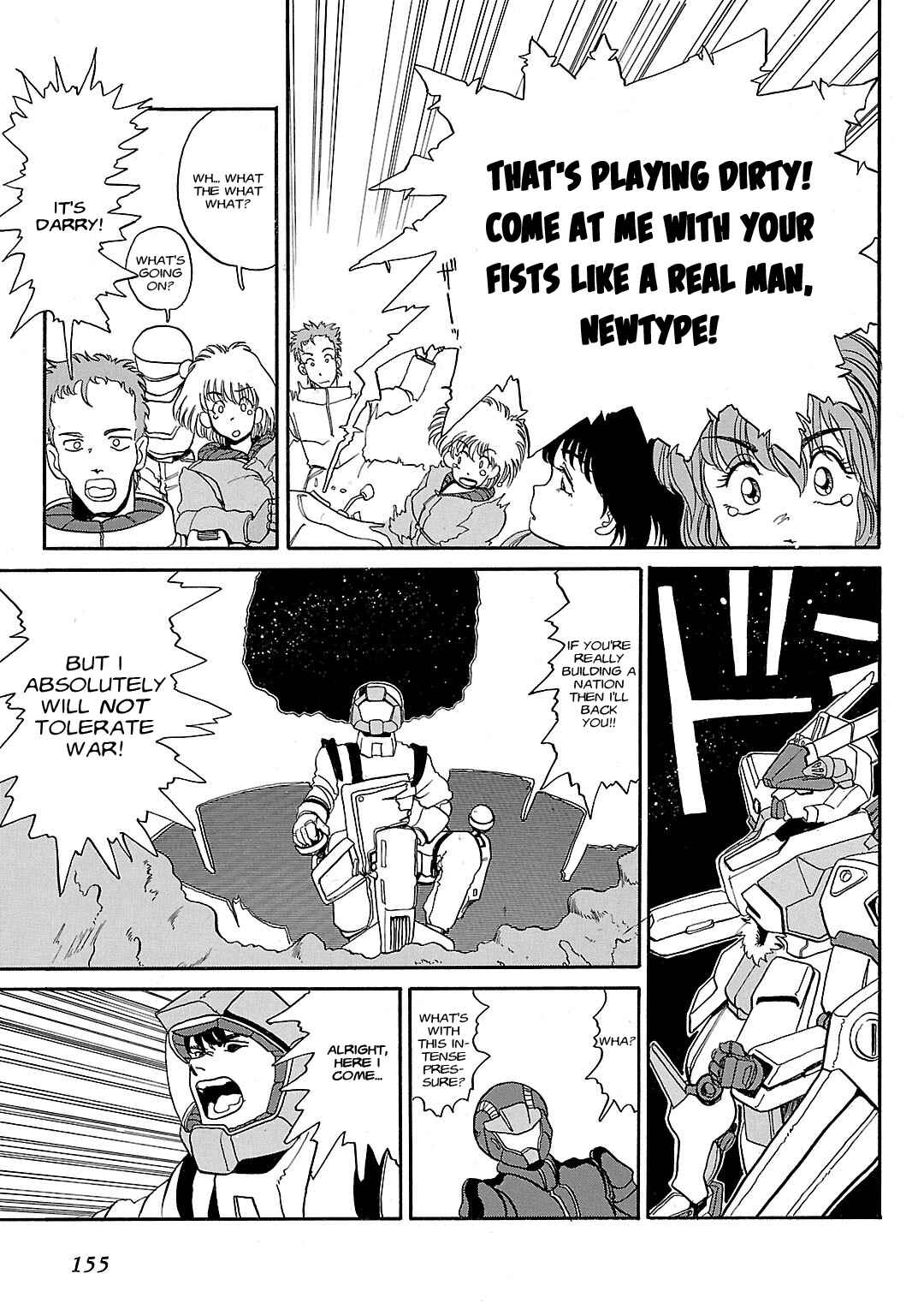 Under the Gundam: Double-Fake Chapter ? - Page 151