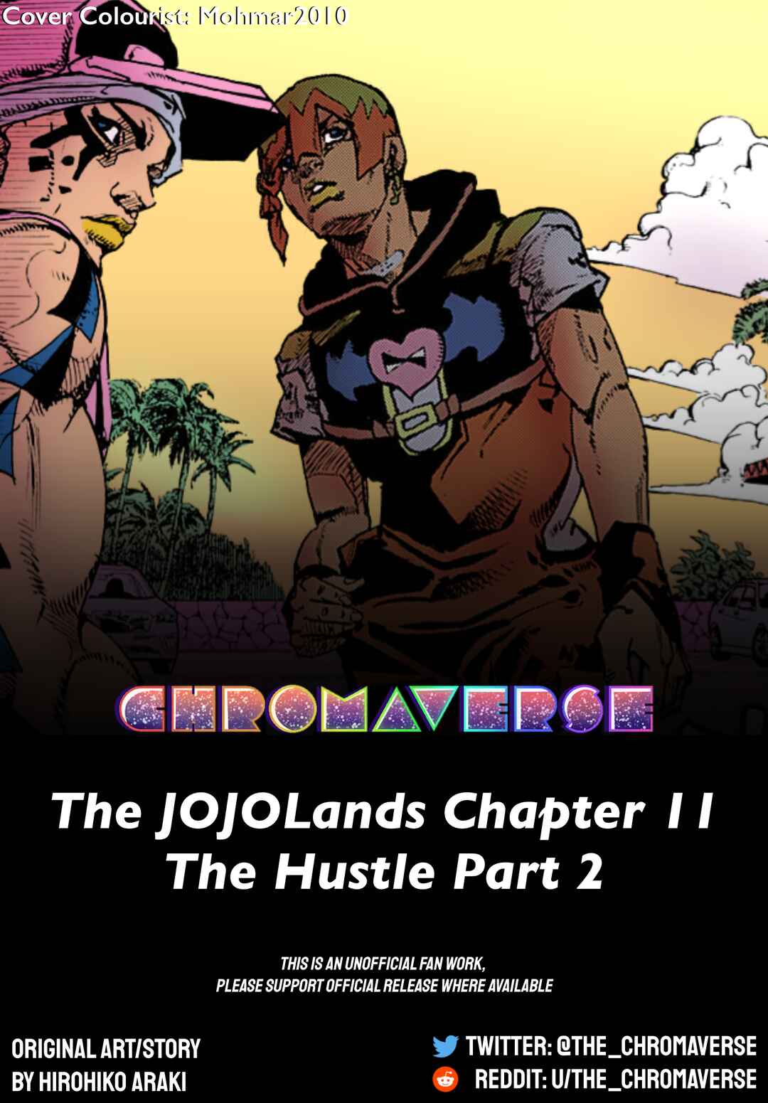 JoJo's Bizarre Adventure Part 9 - The JOJOLands (Fan-Colored) Chapter 11 - Page 1