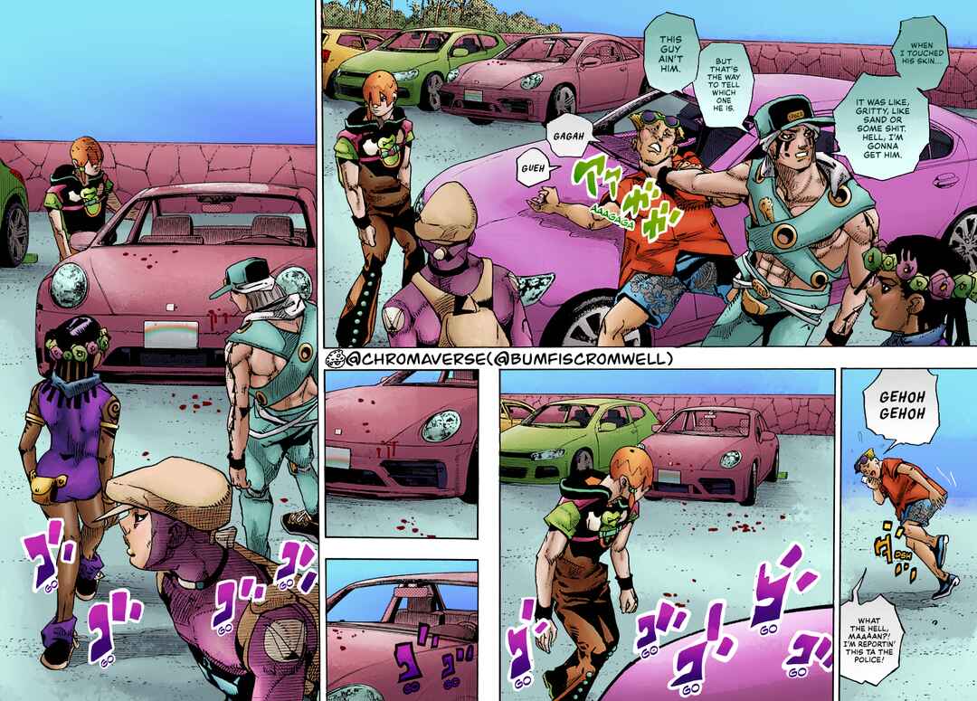 JoJo's Bizarre Adventure Part 9 - The JOJOLands (Fan-Colored) Chapter 11 - Page 10