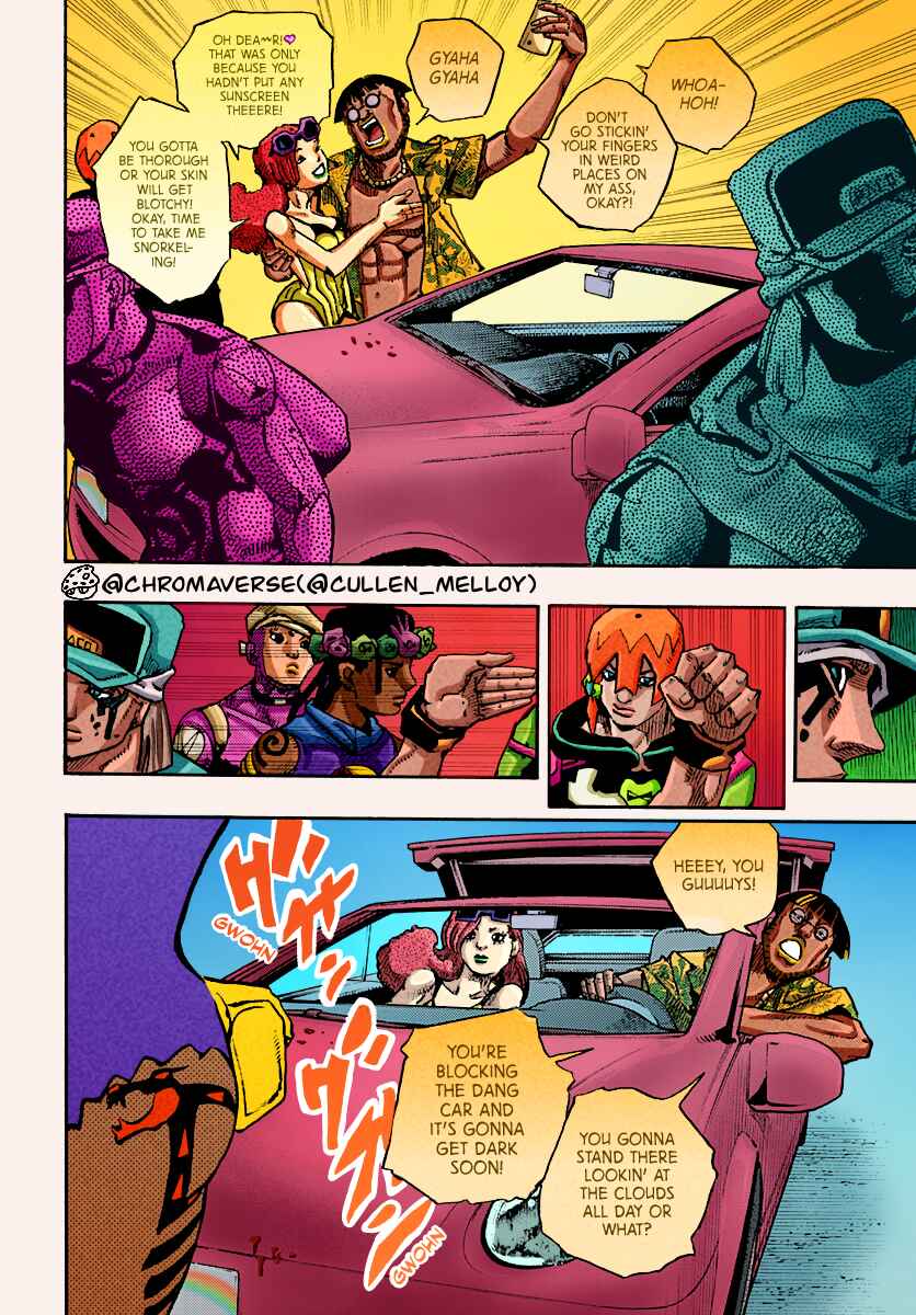 JoJo's Bizarre Adventure Part 9 - The JOJOLands (Fan-Colored) Chapter 11 - Page 11