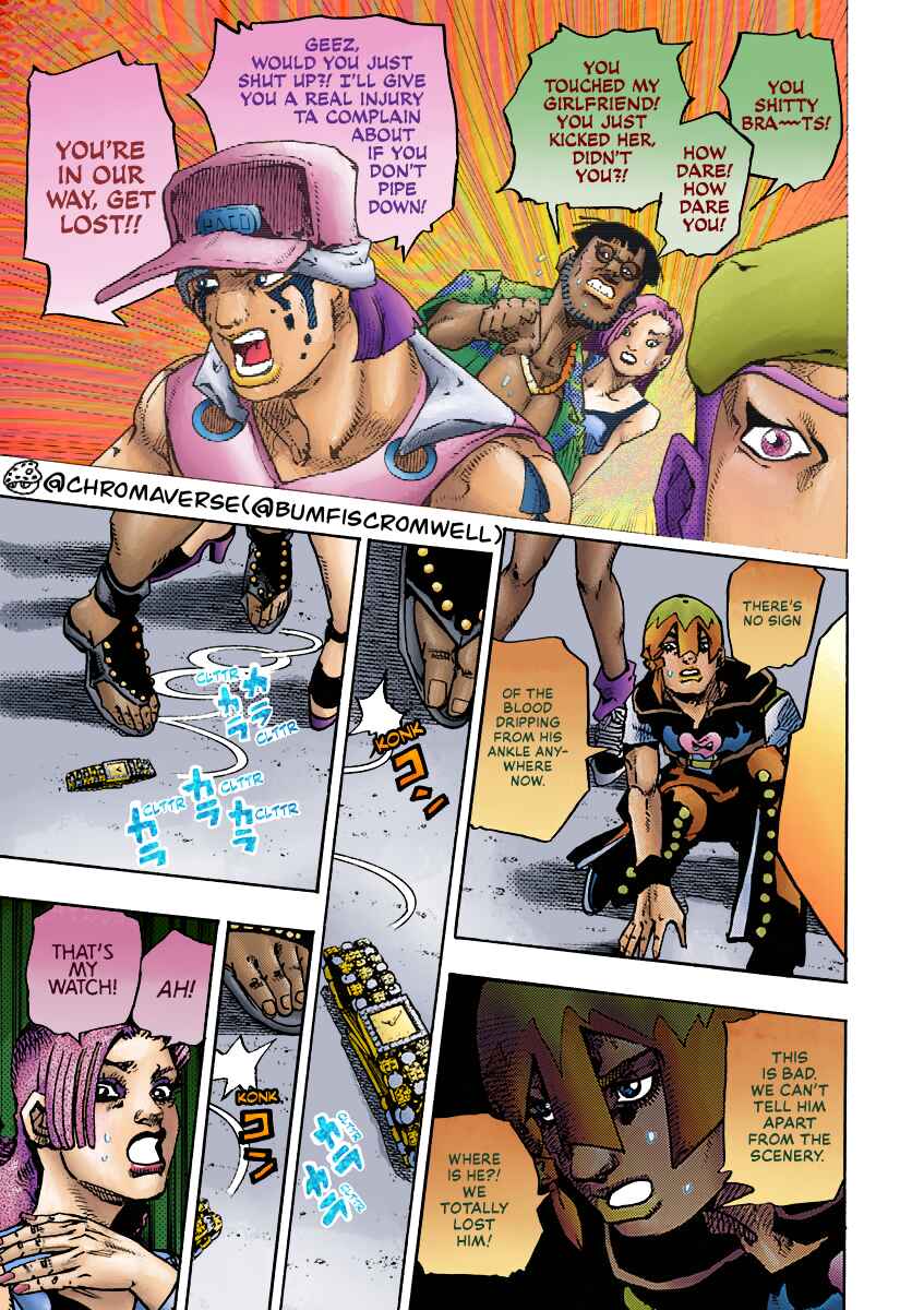 JoJo's Bizarre Adventure Part 9 - The JOJOLands (Fan-Colored) Chapter 11 - Page 18