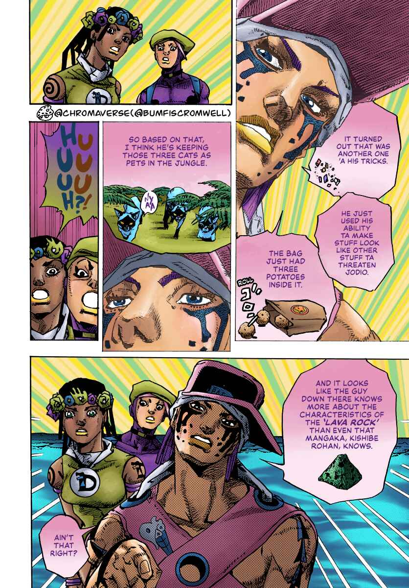 JoJo's Bizarre Adventure Part 9 - The JOJOLands (Fan-Colored) Chapter 11 - Page 38