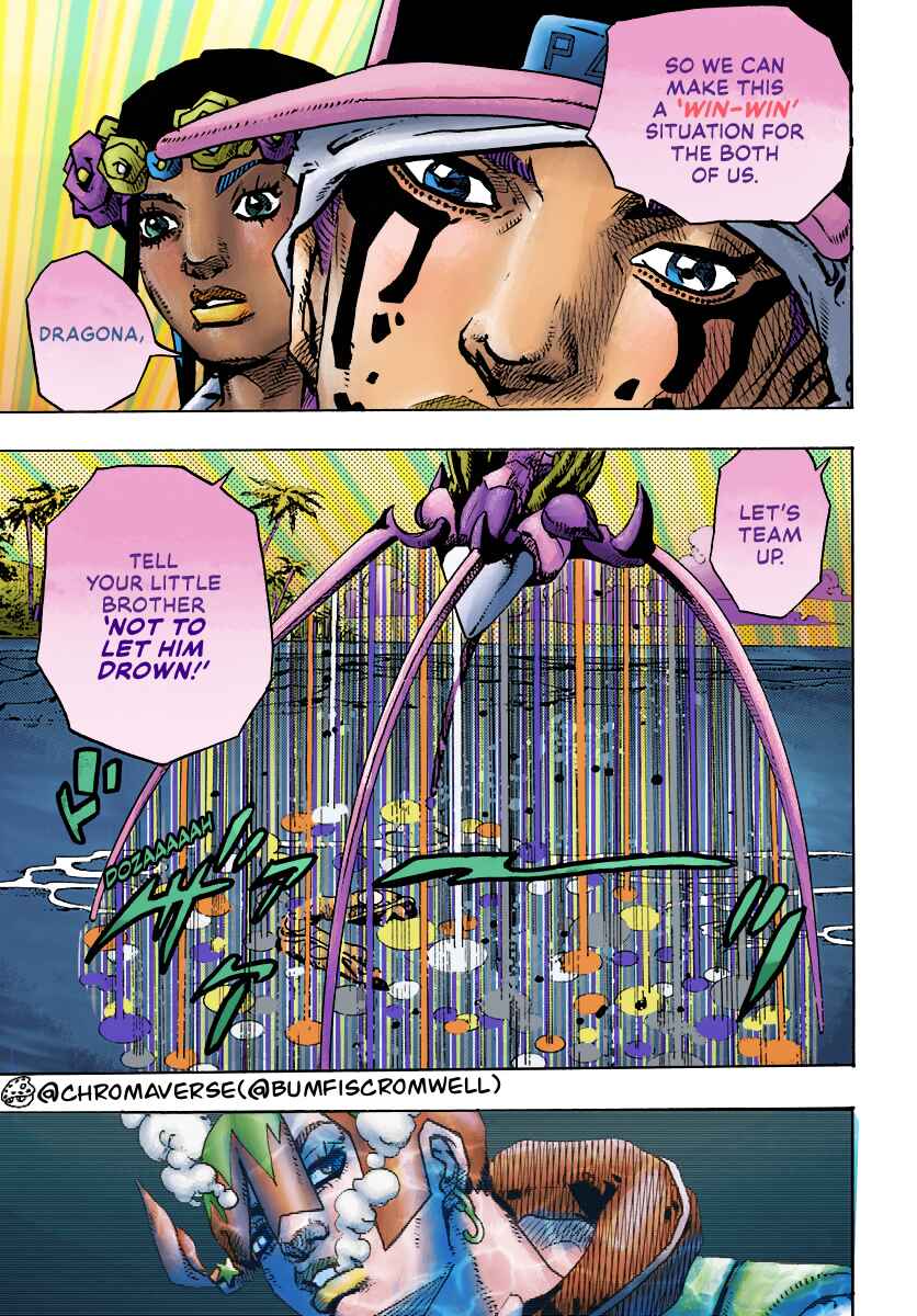 JoJo's Bizarre Adventure Part 9 - The JOJOLands (Fan-Colored) Chapter 11 - Page 39
