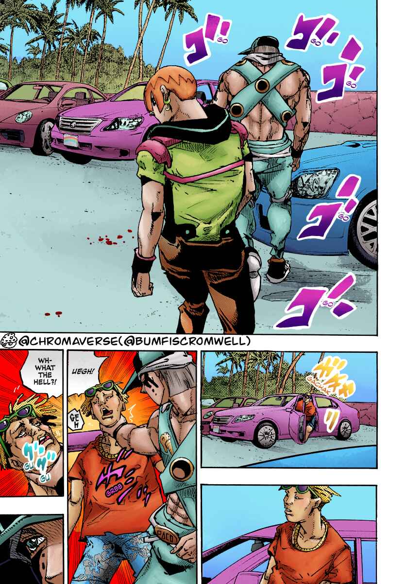 JoJo's Bizarre Adventure Part 9 - The JOJOLands (Fan-Colored) Chapter 11 - Page 9