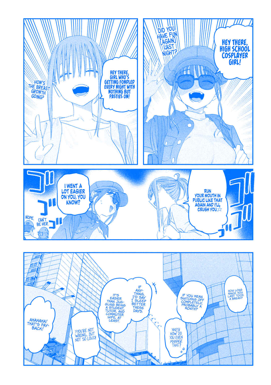 Getsuyoubi no Tawawa (Blue) (Fan Colored) Chapter 98 - Page 4