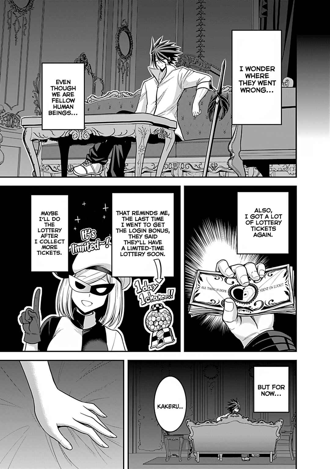 Kujibiki Tokushou: Musou Harem-ken Chapter 32 - Page 4