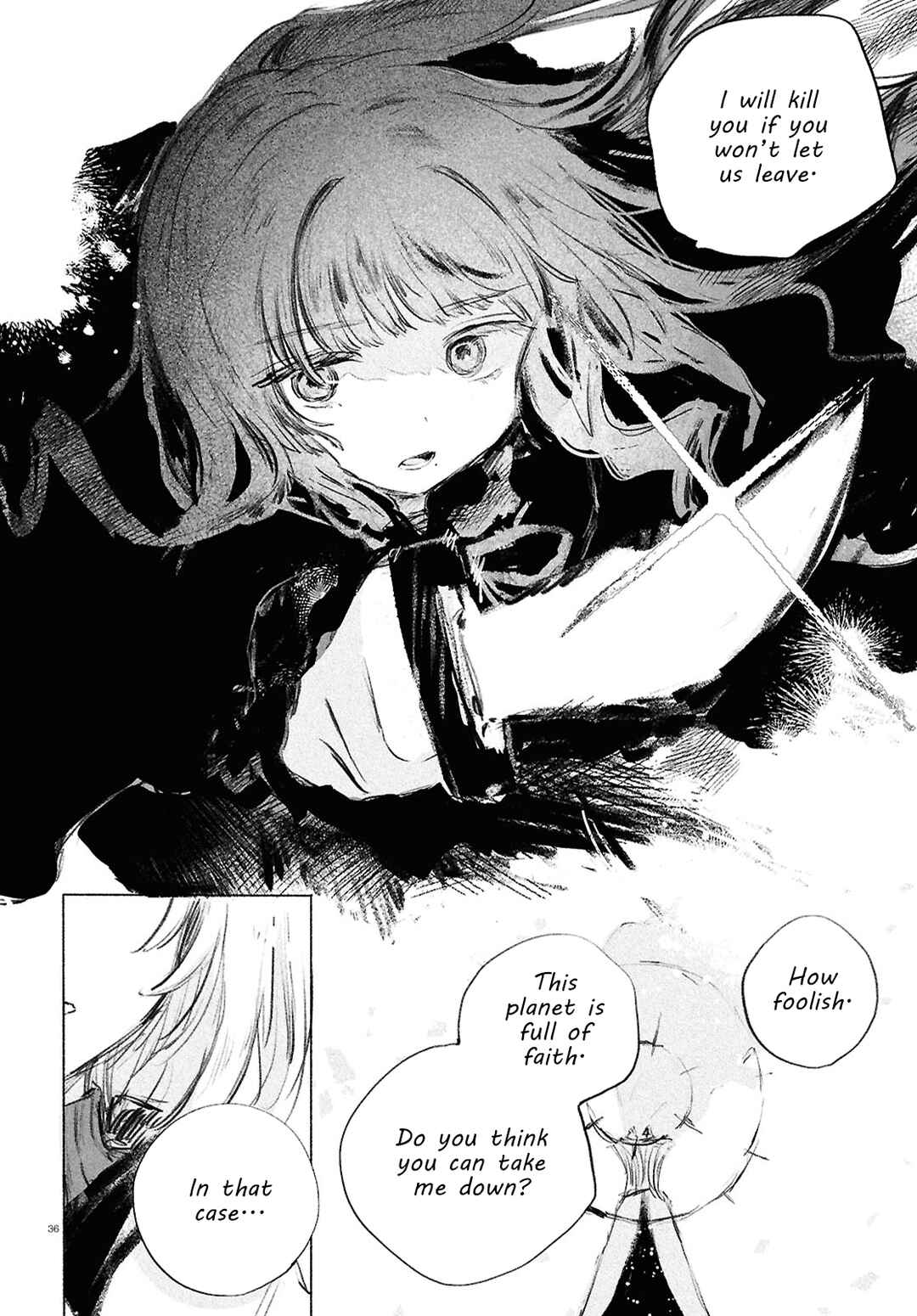Shoujo Seikan Hyouryuuki Chapter 2 - Page 35