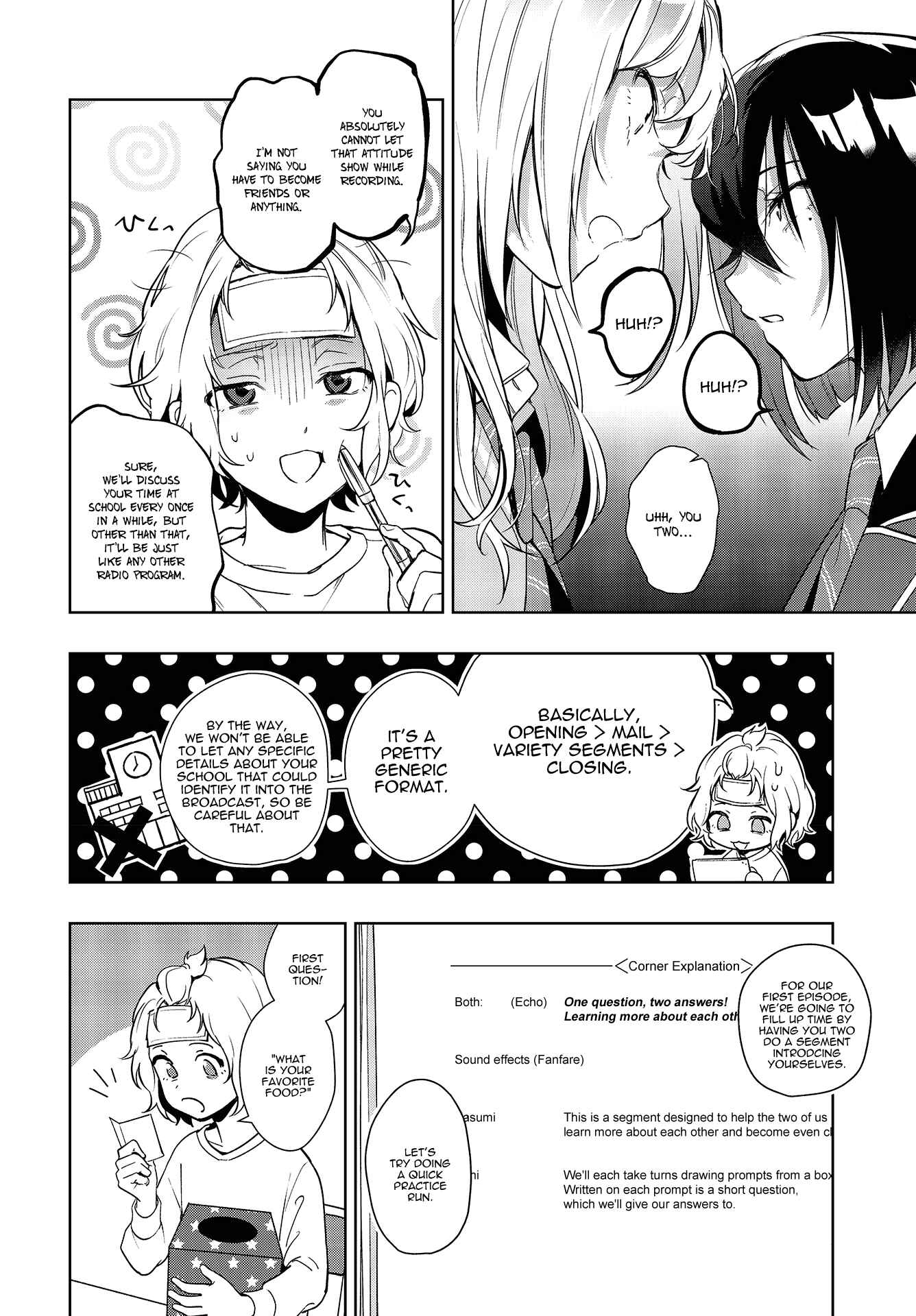 Seiyuu Radio no Ura Omote Chapter 2 - Page 8