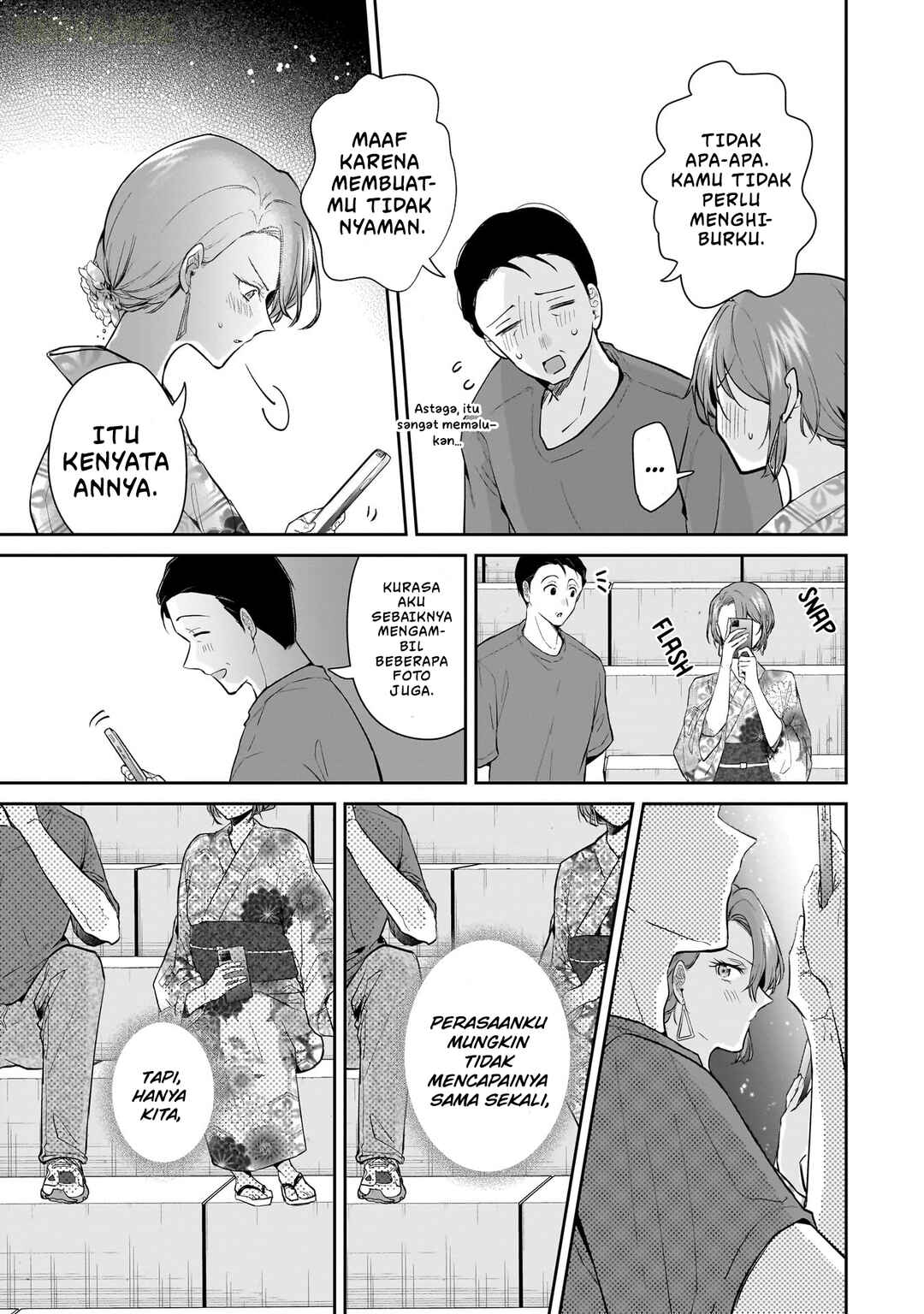 Misato-san wa Amasugi Joushi ni Chotto Kibishii Chapter 9 - Page 8