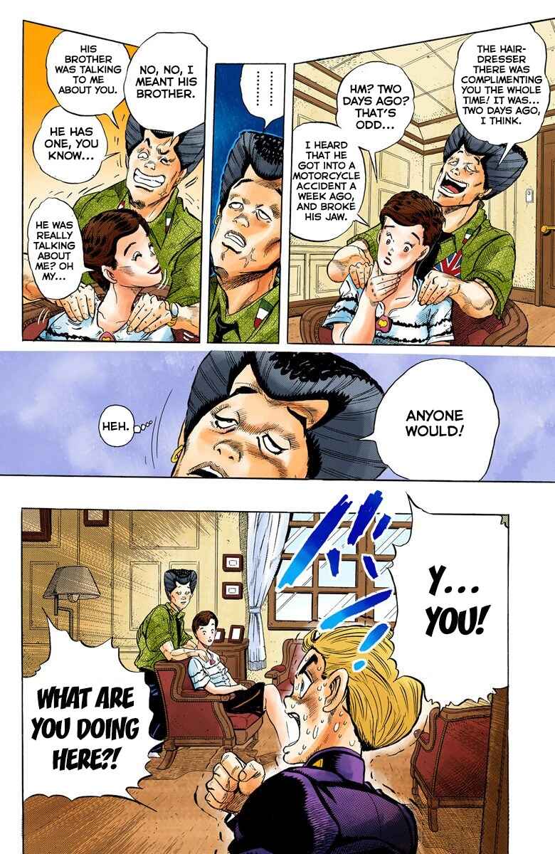 JoJo no Kimyou na Bouken: Part 4 - Diamond wa Kudakenai Color-ban Chapter 21 - Page 4