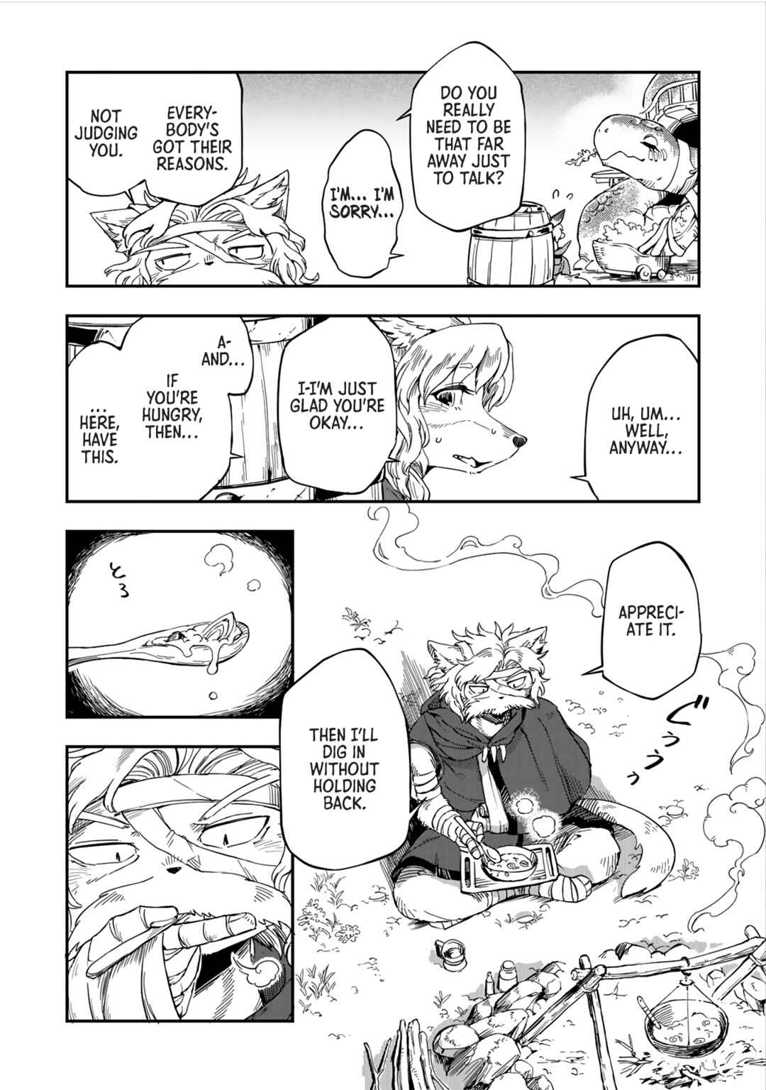 Batsuichi Kitsune to Tabi Gohan Chapter 1 - Page 15