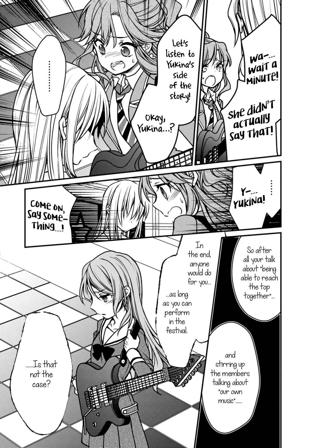 BanG Dream! Girls Band Party! Roselia Stage Chapter 8 - Page 7