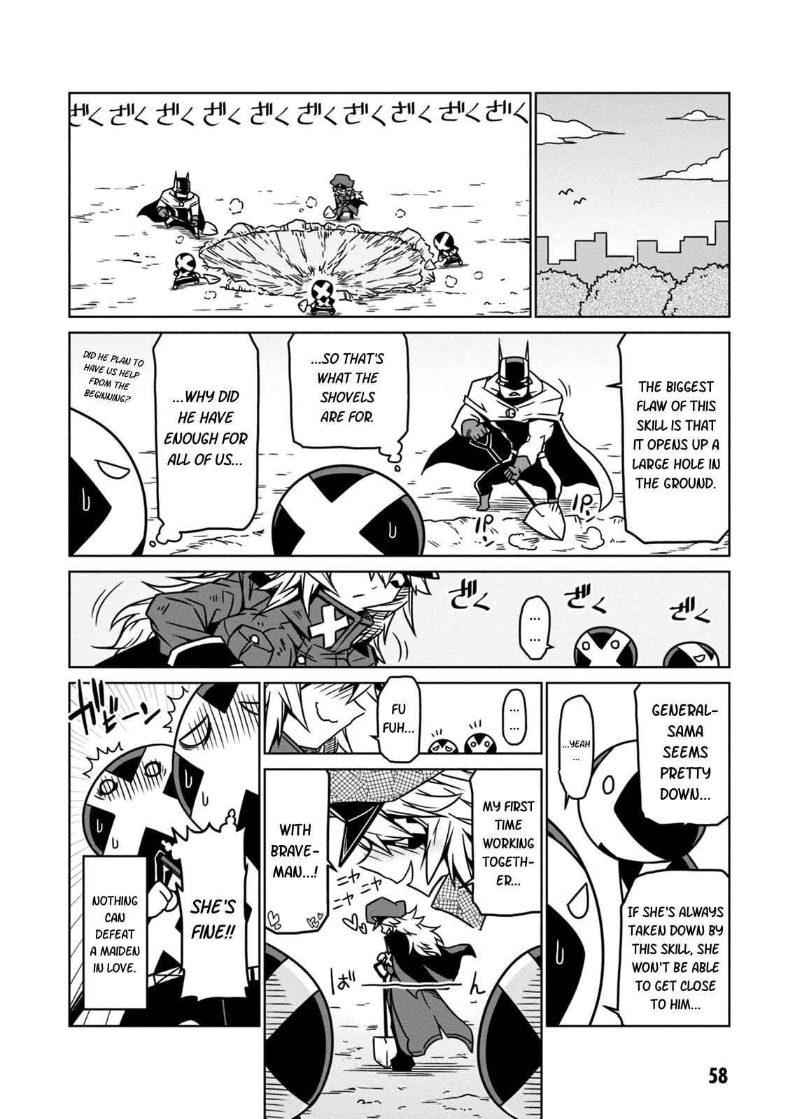 Zannen Onna Kanbu Black General-san Chapter 6 - Page 10