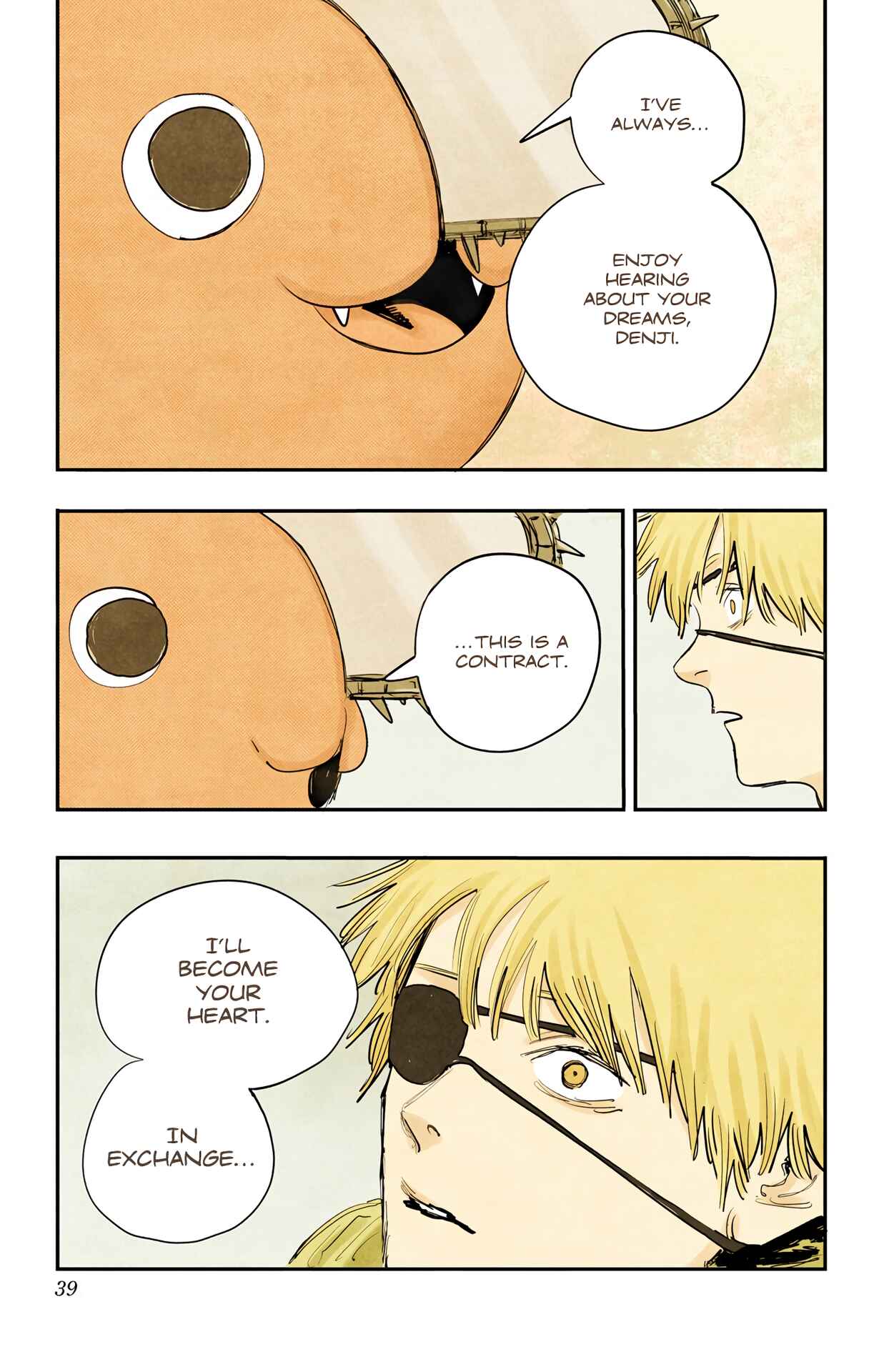 Chainsaw Man (Official Colored) Chapter 1 - Page 38