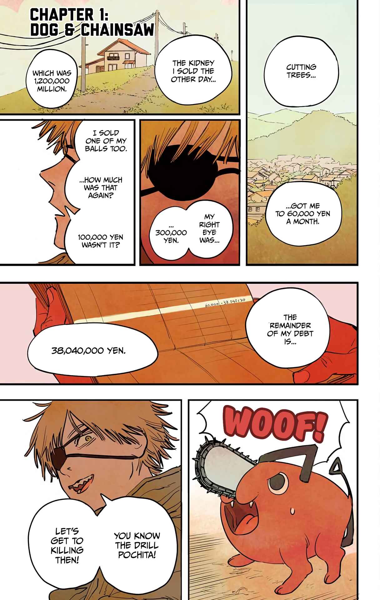 Chainsaw Man (Official Colored) Chapter 1 - Page 5
