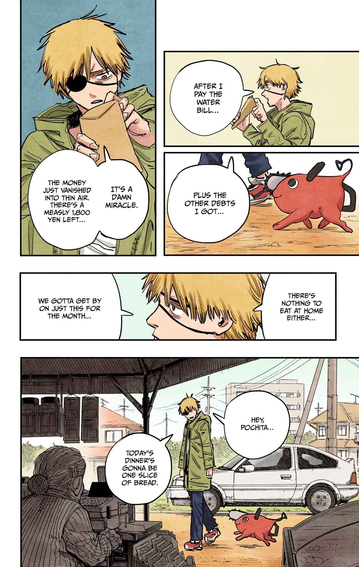 Chainsaw Man (Official Colored) Chapter 1 - Page 9