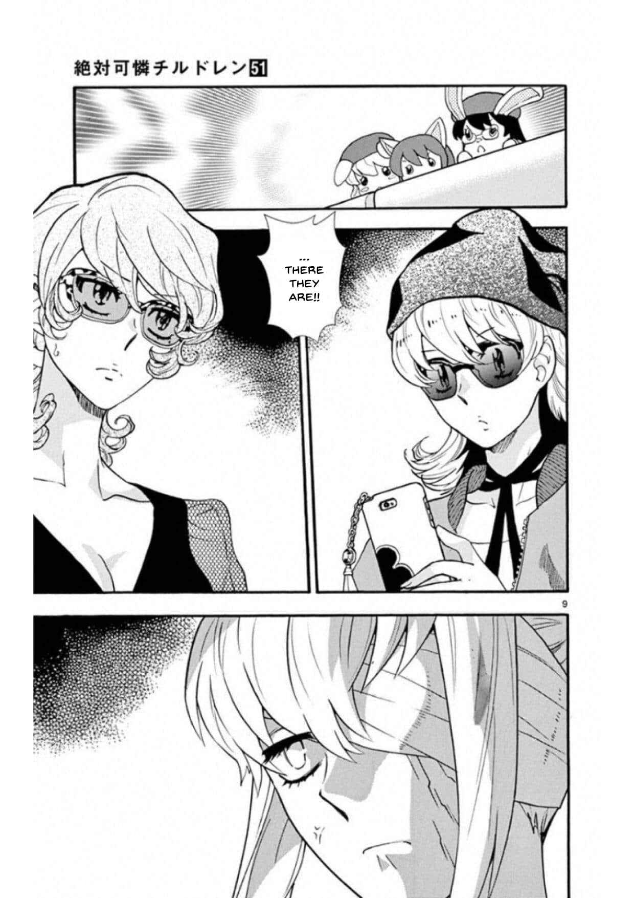Zettai Karen Children Chapter 493 - Page 9