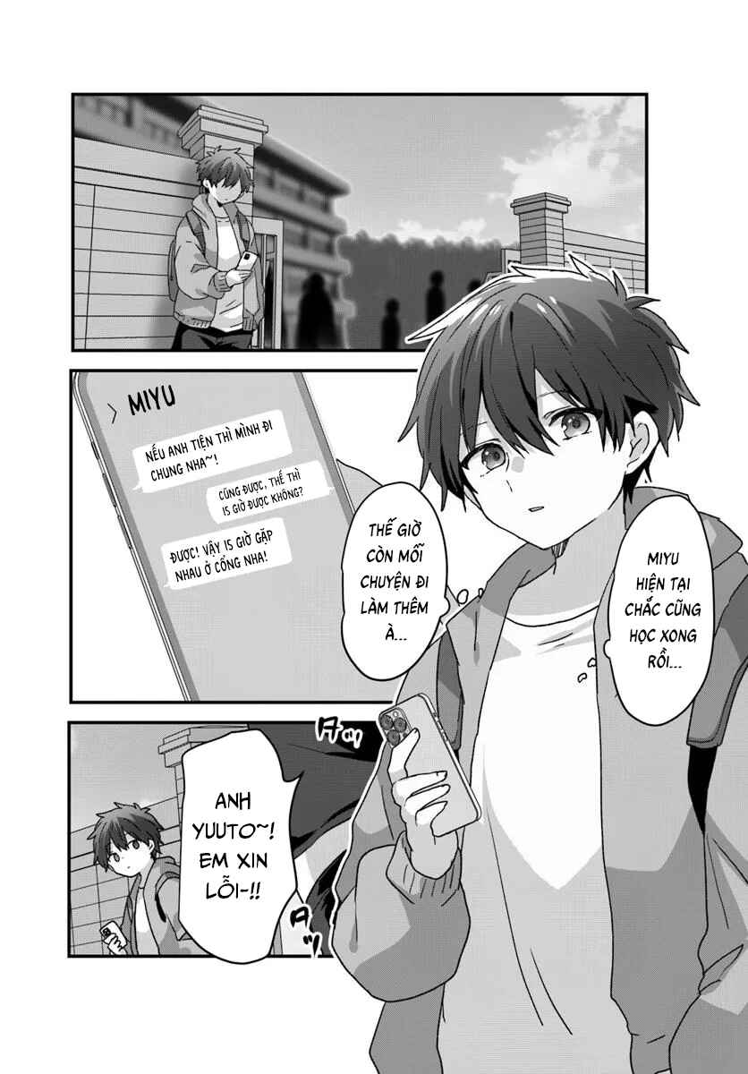 Daigaku Nyuugakuji Kara Uwasa Sareteita Bishoujo San Shimai, Ikiwakareteita Gimai Datta. Chapter 9 - Page 1