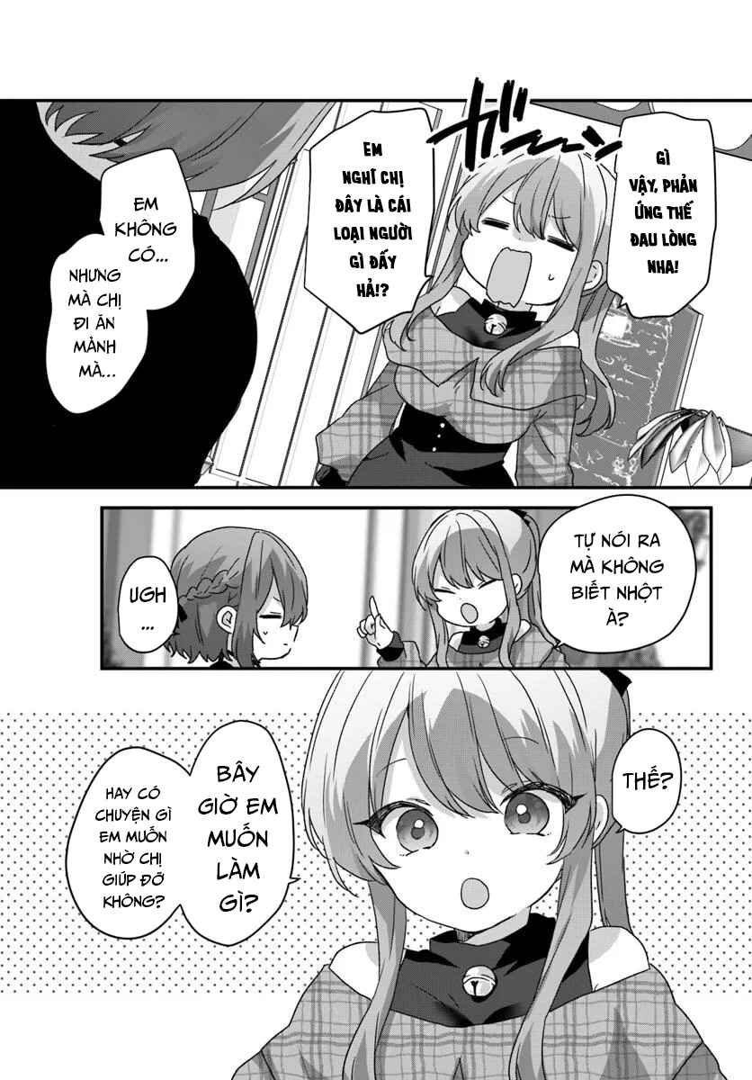 Daigaku Nyuugakuji Kara Uwasa Sareteita Bishoujo San Shimai, Ikiwakareteita Gimai Datta. Chapter 9 - Page 15