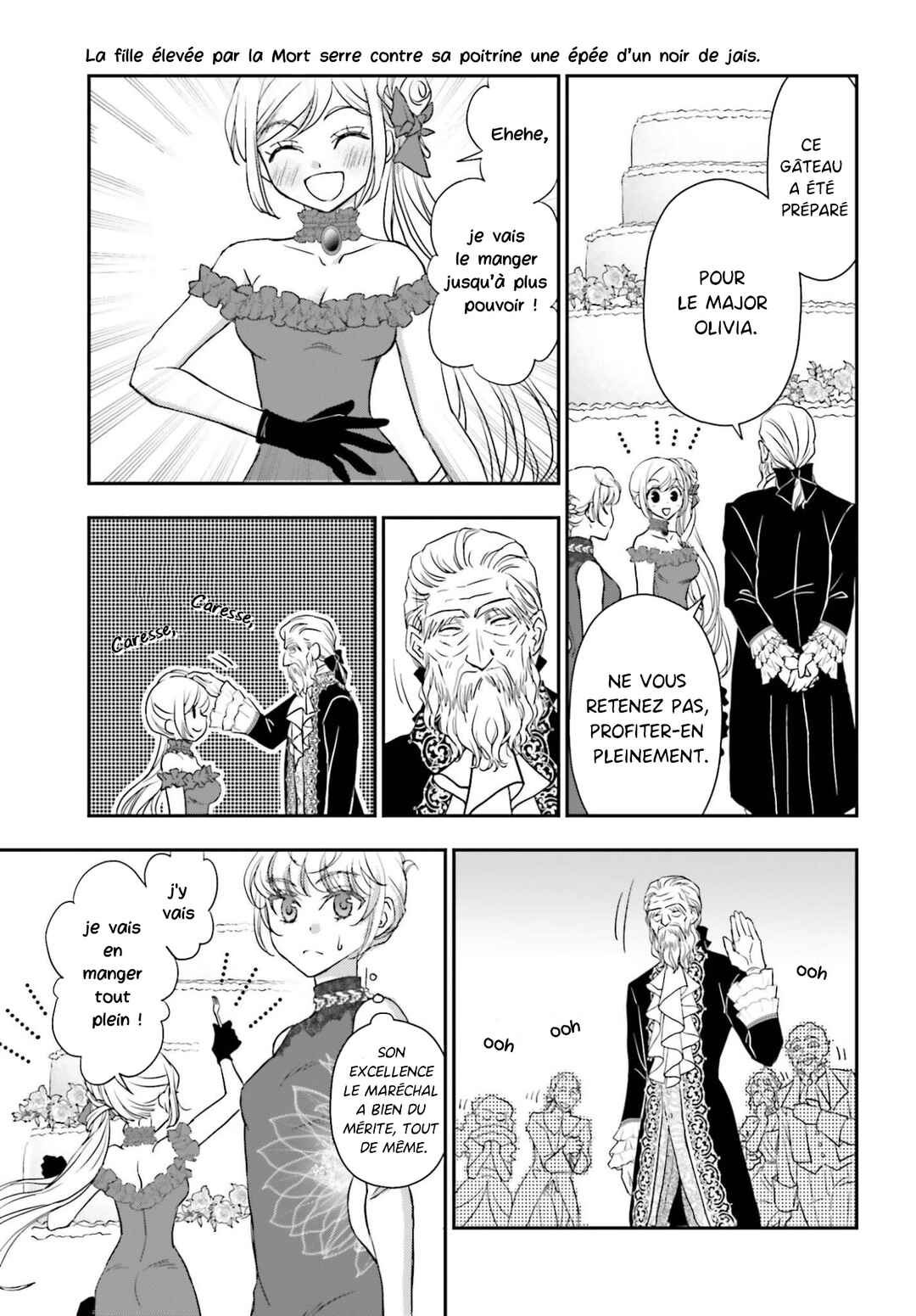 Shinigami ni Sodaterareta Shoujo wa Shikkoku no Tsurugi o Mune ni Idaku Chapter 58.1 - Page 5