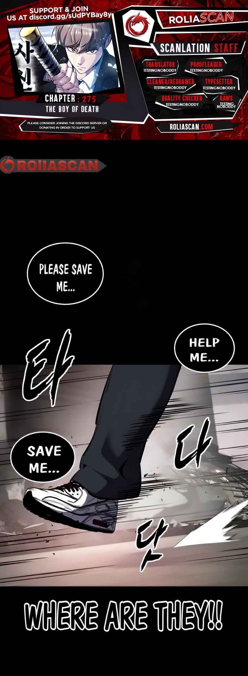 The Boy of Death Chapter 275 - Page 1