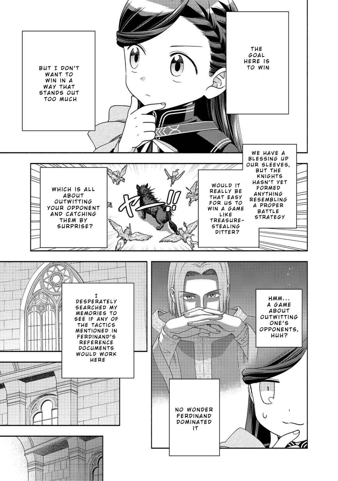 Honzuki no Gekokujou: Shisho ni Naru tame ni wa Shudan o Erandeiraremasen—Dai-4 Bu: Kizokuin no Toshokan o Sukuitai! Chapter 27 - Page 21