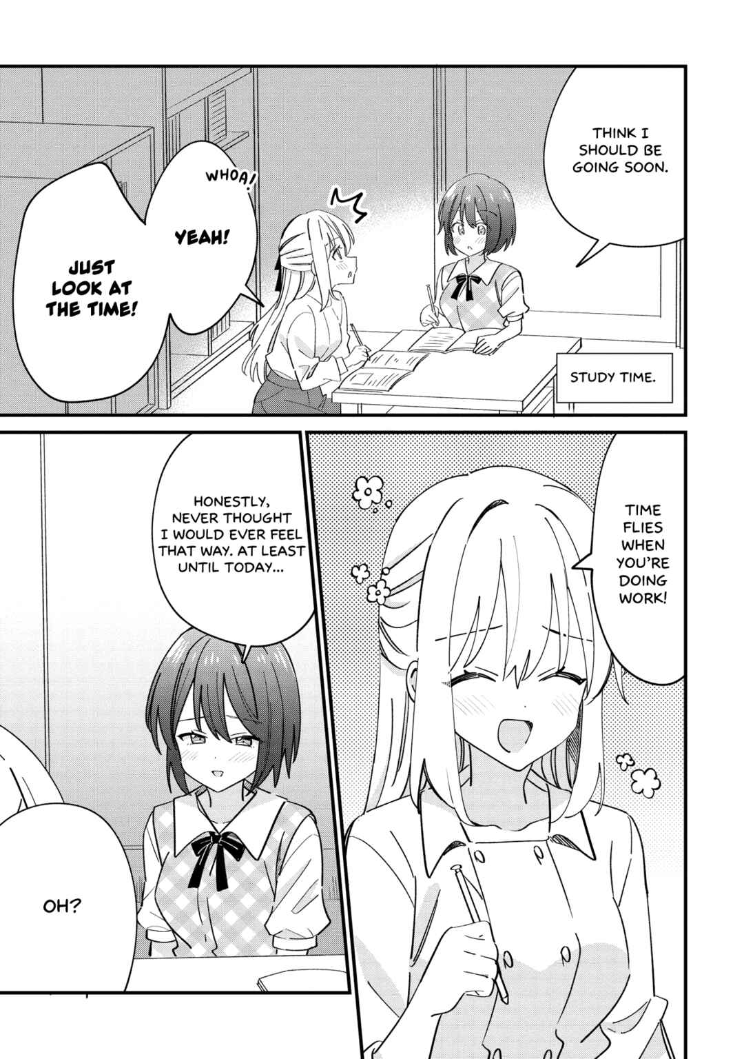 Kao dake yoi Classmate ga, Yatara to Guigui Kuru Yuri no Hanashi. Chapter 12.1 - Page 1