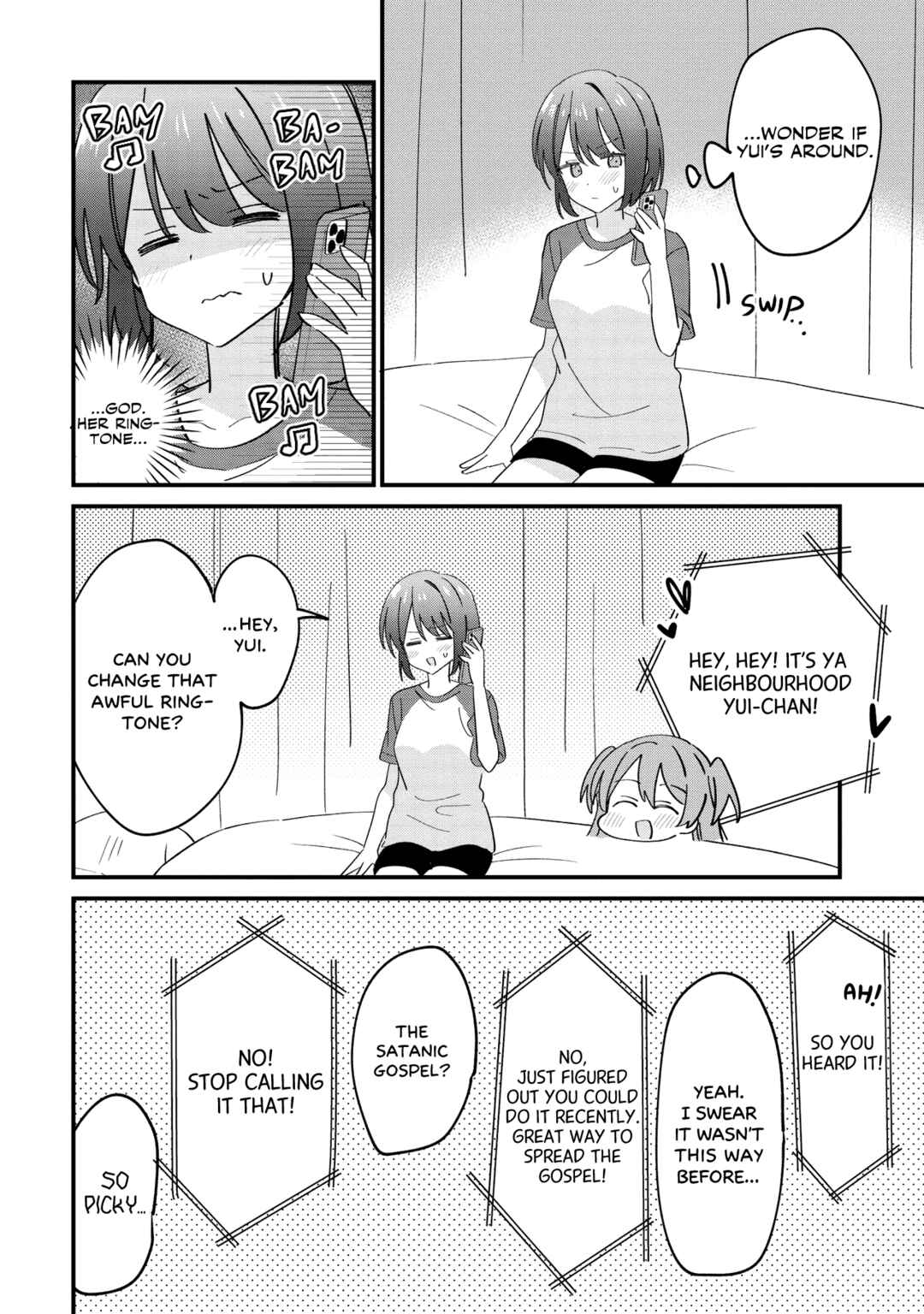Kao dake yoi Classmate ga, Yatara to Guigui Kuru Yuri no Hanashi. Chapter 12.1 - Page 12