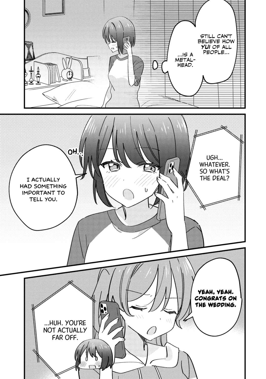 Kao dake yoi Classmate ga, Yatara to Guigui Kuru Yuri no Hanashi. Chapter 12.1 - Page 13