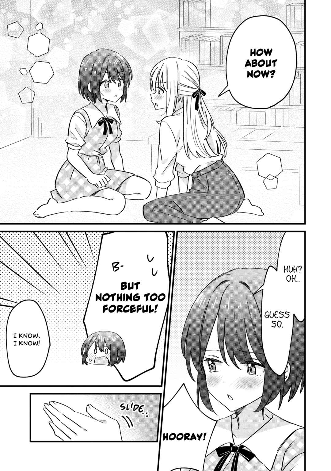 Kao dake yoi Classmate ga, Yatara to Guigui Kuru Yuri no Hanashi. Chapter 12.1 - Page 3