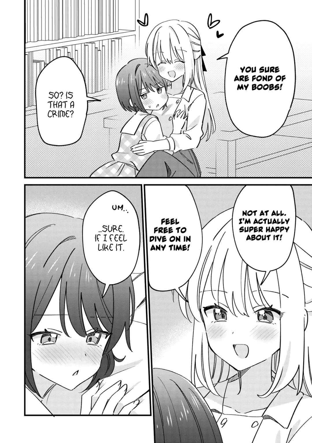 Kao dake yoi Classmate ga, Yatara to Guigui Kuru Yuri no Hanashi. Chapter 12.1 - Page 6