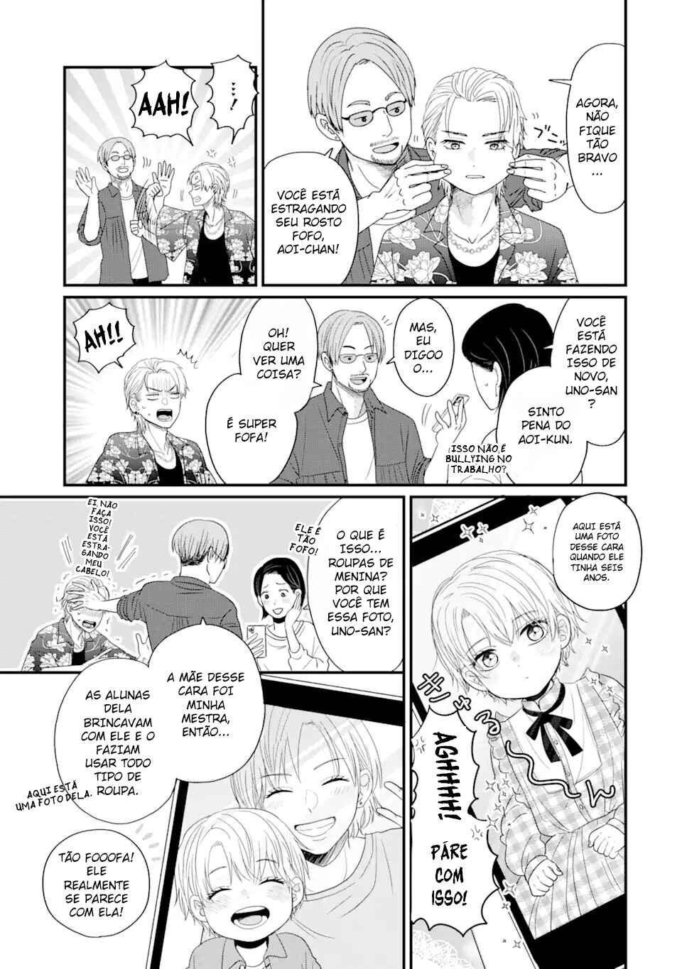 Aoi-kun wa Mukimuki Kanojo o Koutei shitai Chapter 1.1 - Page 8
