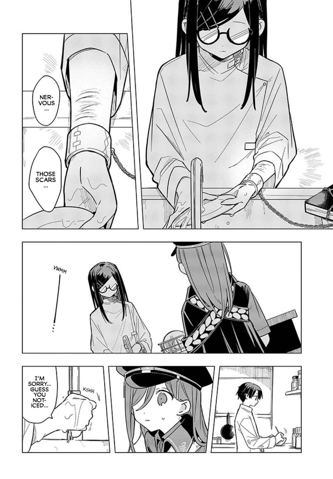 MILGRAM: Jikken Kangoku to Kanshu no Shoujo Chapter 2 - Page 32