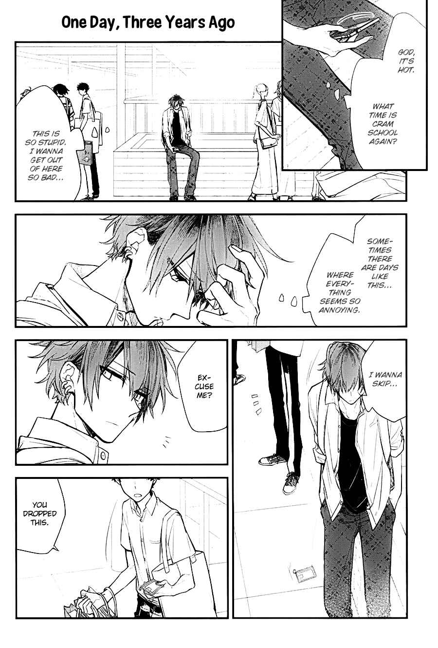 Sasaki to Miyano Chapter 23.5 - Page 8