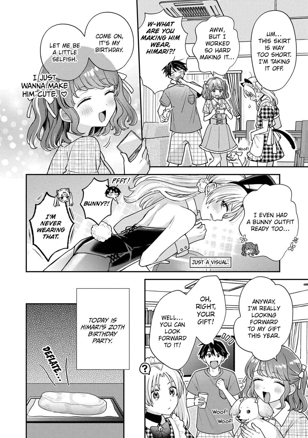 Inaho-kun wa Nise Kanojo no Hazu na no ni Chapter 12 - Page 2