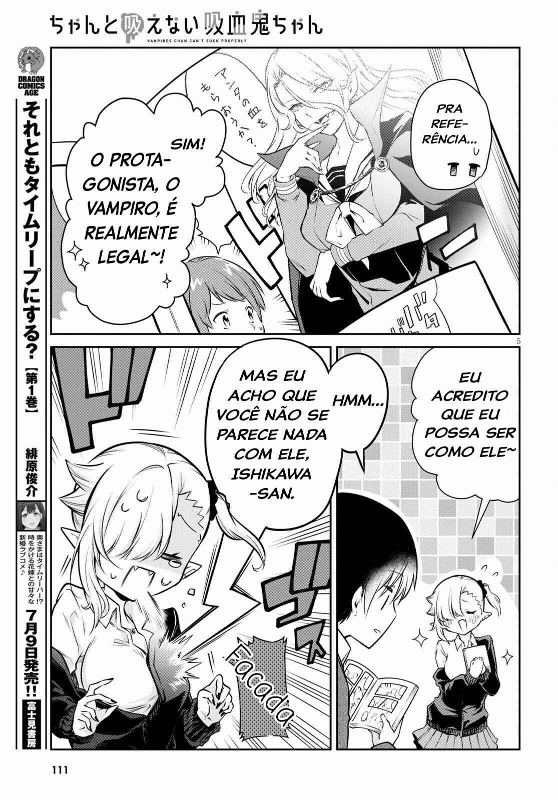 Chanto Suenai Kyuuketsuki-chan Chapter 4 - Page 6