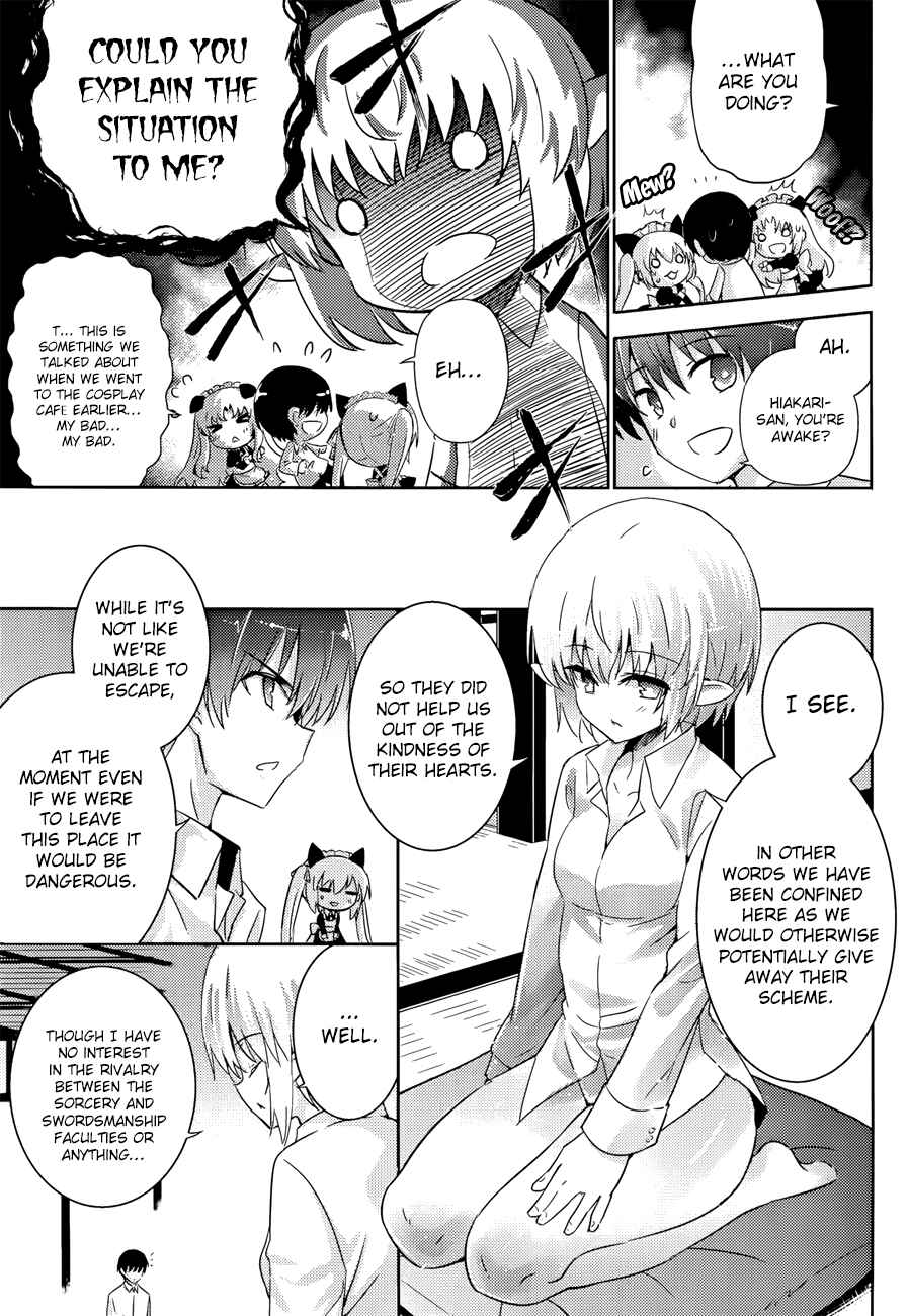 Magika no Kenshi to Shoukan Maou Chapter 27 - Page 10