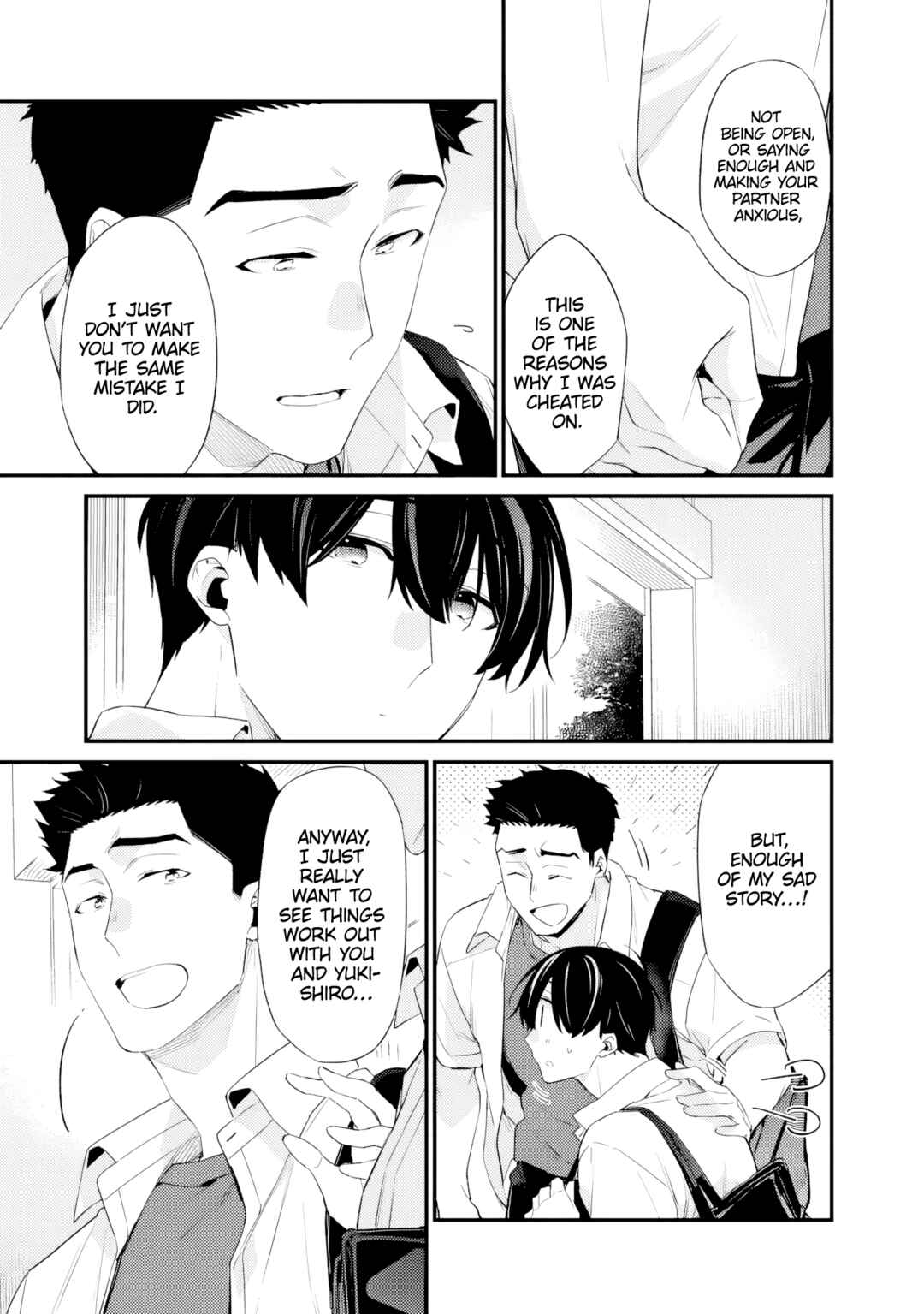 Osananajimi Kanojo no Morahara ga Hidoin de Zetsuen Sengen shite Yatta Chapter 33.1 - Page 3